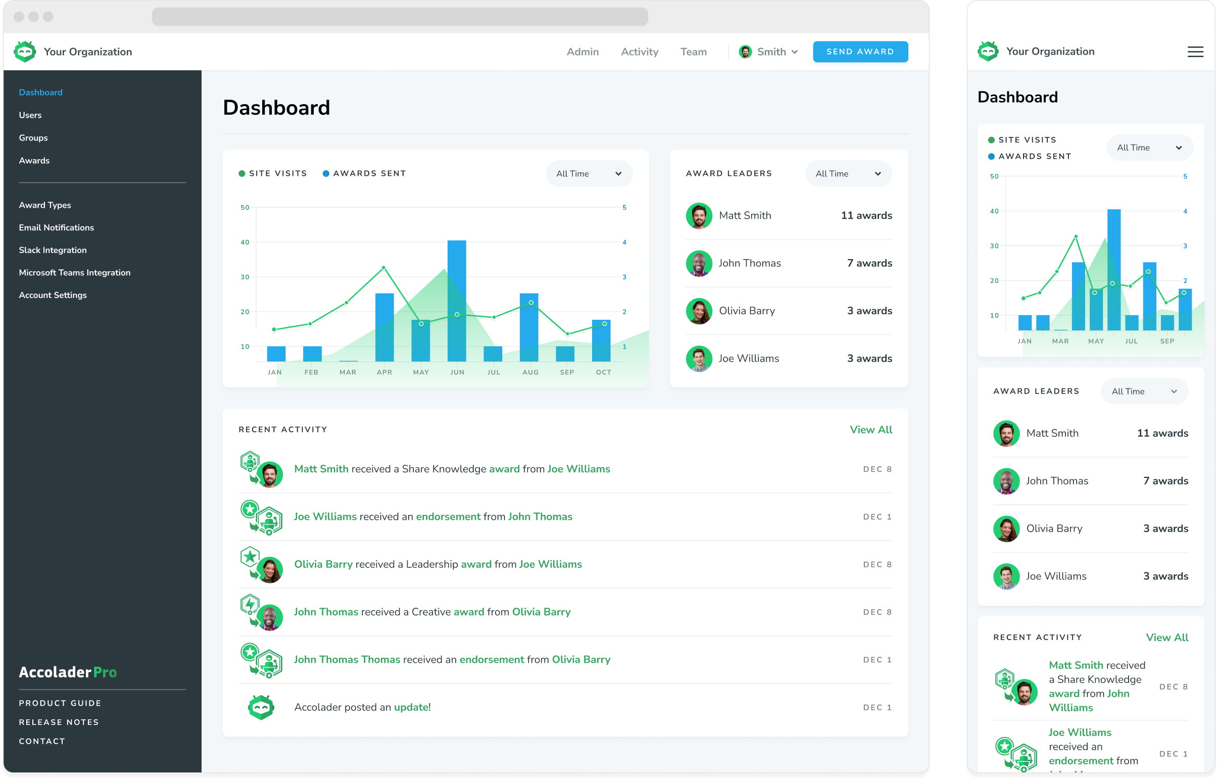 Admin Dashboard